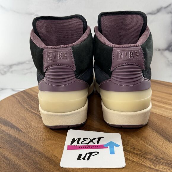 Women’s size 8-Nike Air Jordan 2 Retro Off Noir Sky K Mauve Sneakers DX4400 005 - Picture 4 of 9